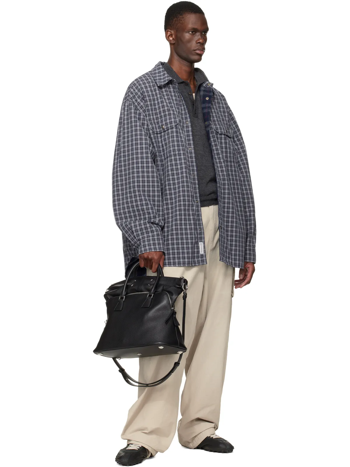 Maison Margiela リバーシブル パデッド シャツ - 画像4