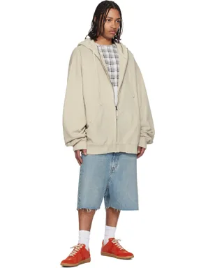 Maison Margiela Dropped-Rise デニム バミューダショーツ - サムネイル4