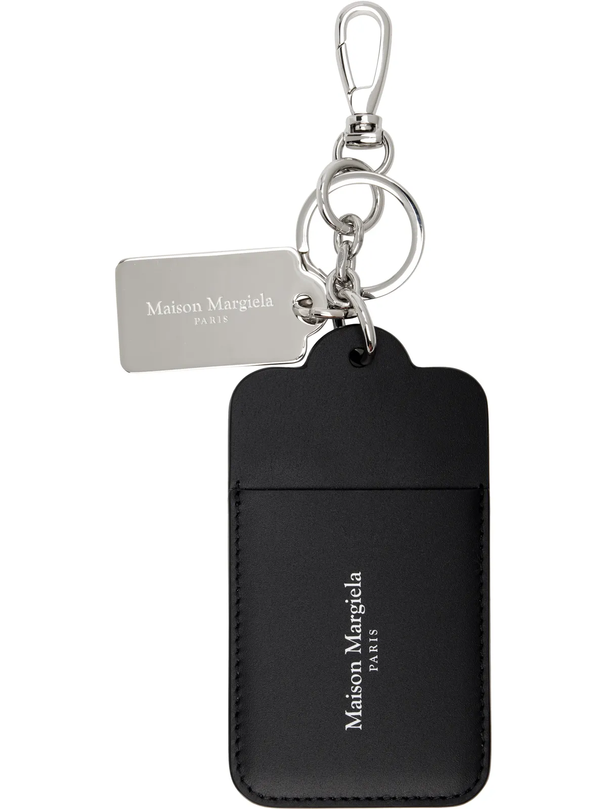 Maison Margiela Double Tag カードケース ビッグ キーホルダー - 画像1