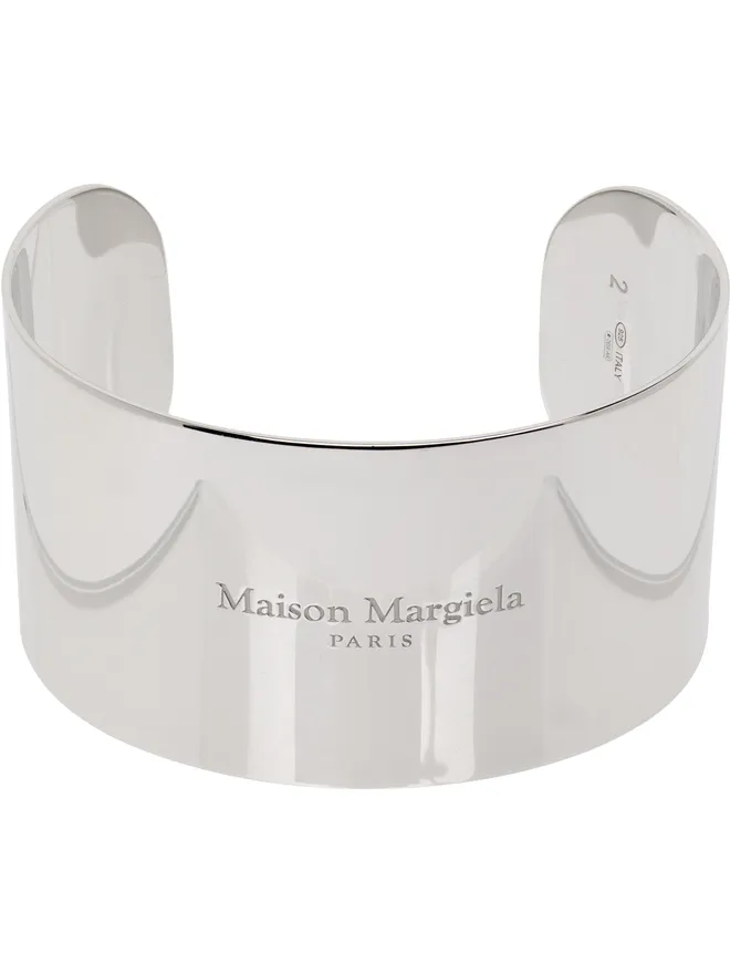 Maison Margiela Maison Margiela Logo Reference カフブレスレットの商品画像