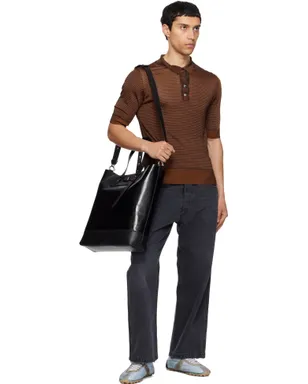 Maison Margiela Vertical Belt トートバッグ - サムネイル4