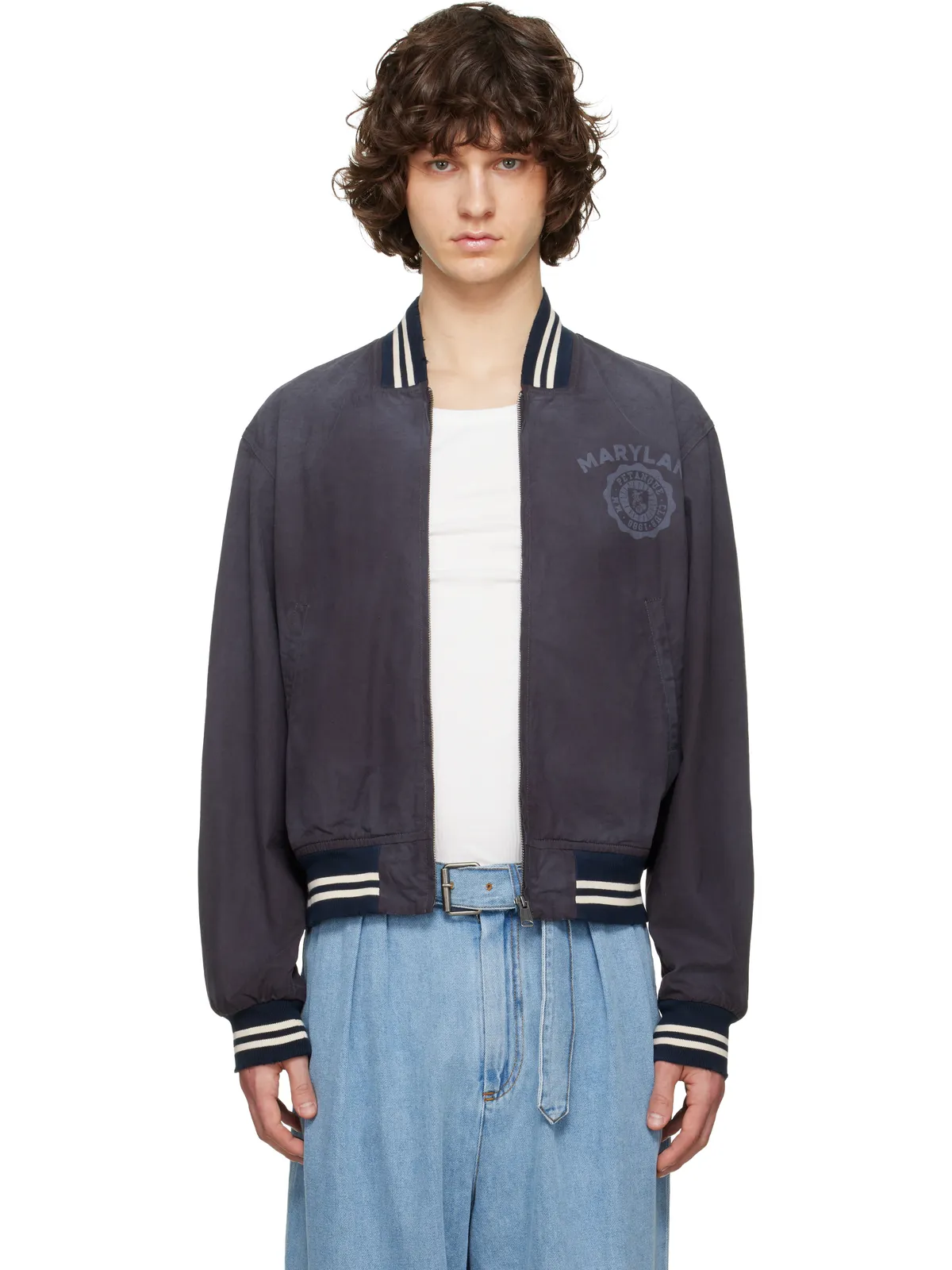 Maison Margiela Varsity Caban ジャケット - 画像1