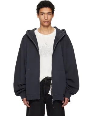 Maison Margiela エンブロイダリー フーディ - サムネイル1