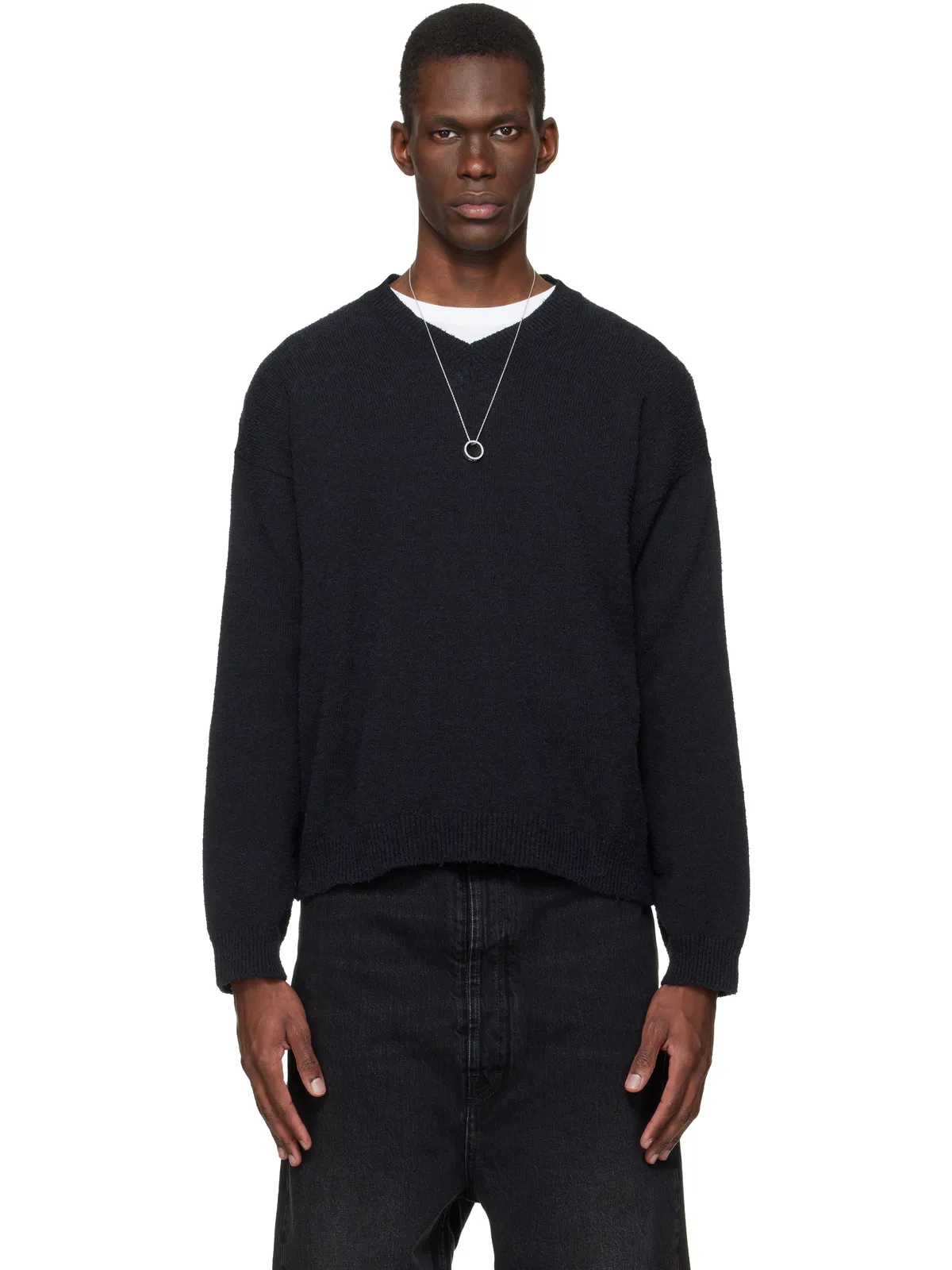 Maison Margiela ブークレ セーター - 画像1