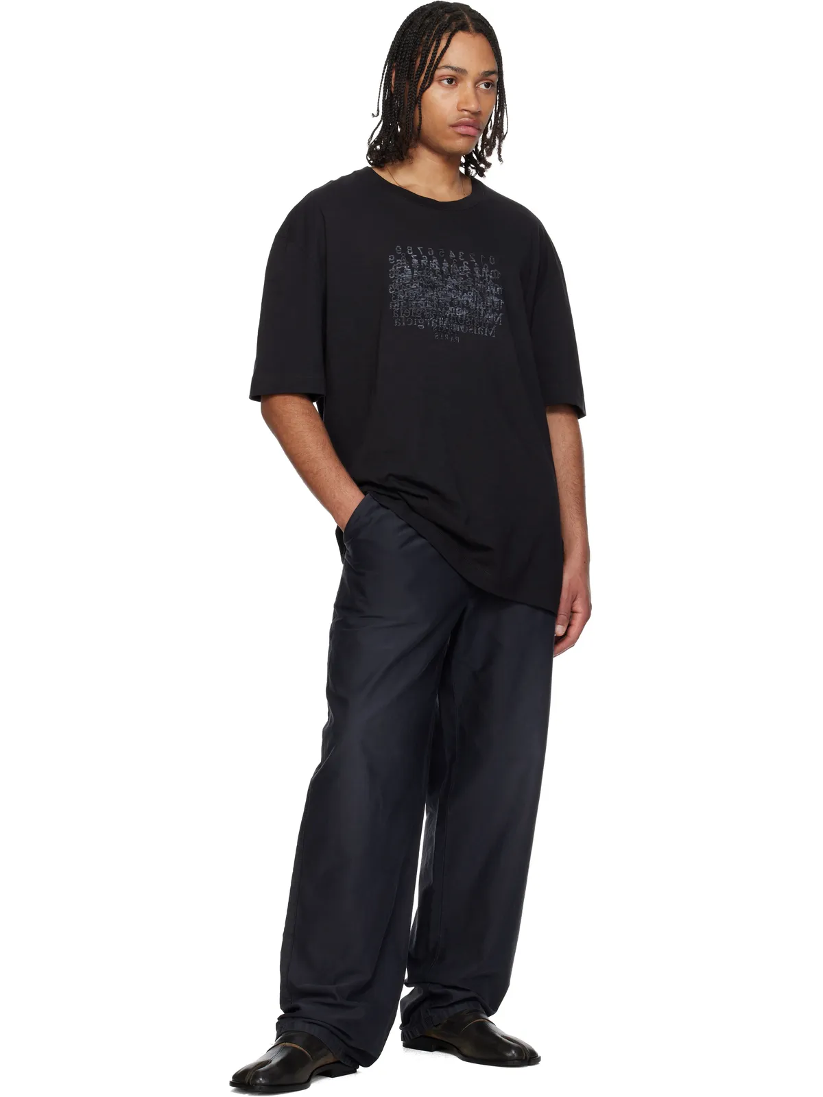 Maison Margiela Numerical コットン Tシャツ - 画像4