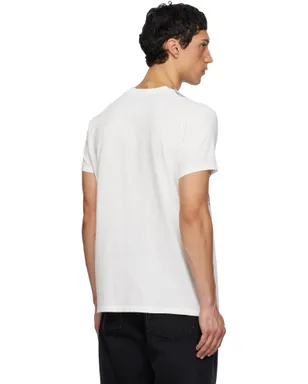Maison Margiela チェック パネル コットン Tシャツ - サムネイル3