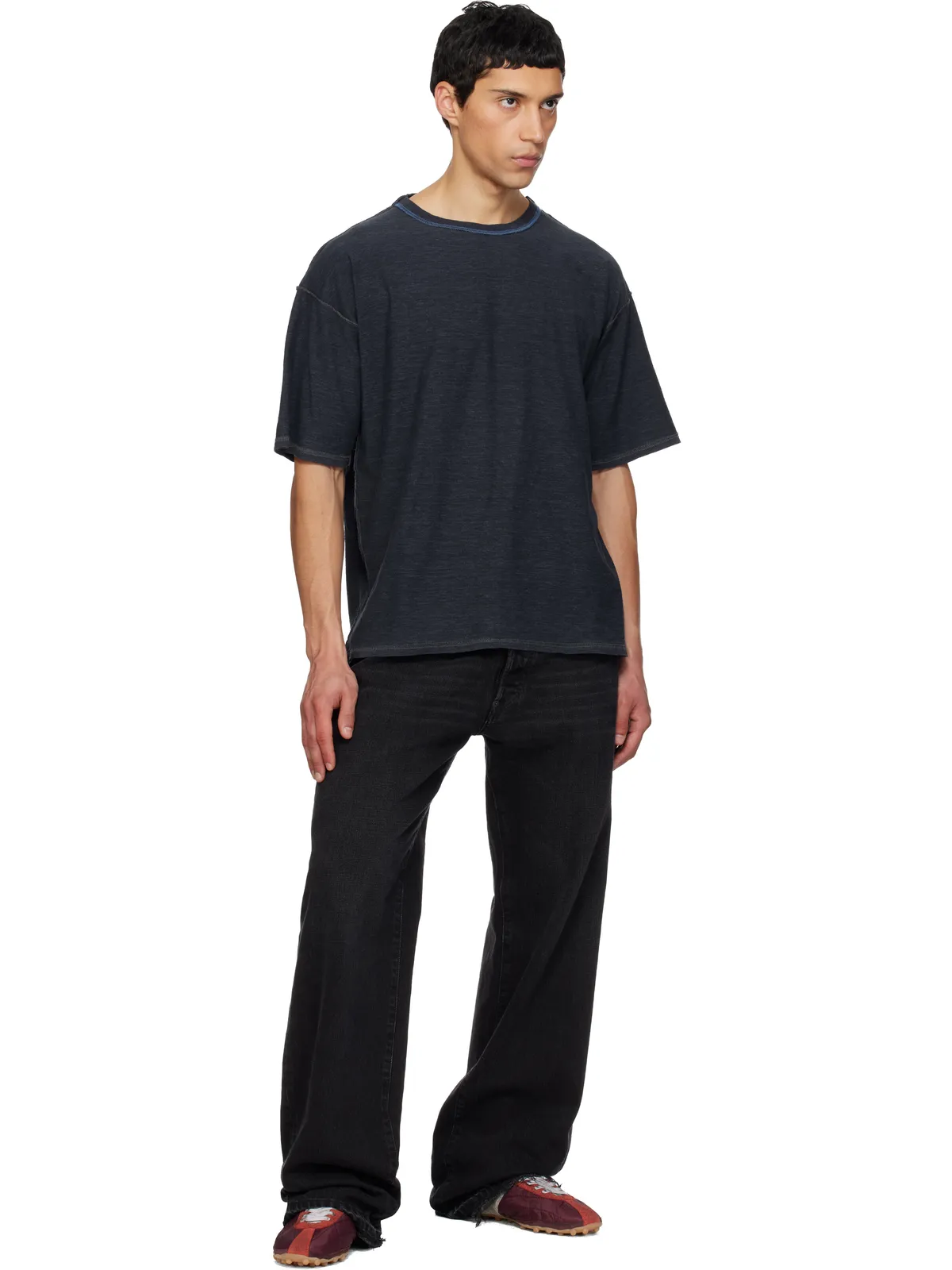 Maison Margiela エクスポーズド シーム Tシャツ - 画像4