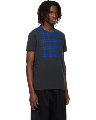 Maison Margiela コットン チェックパネル Tシャツ - サムネイル2