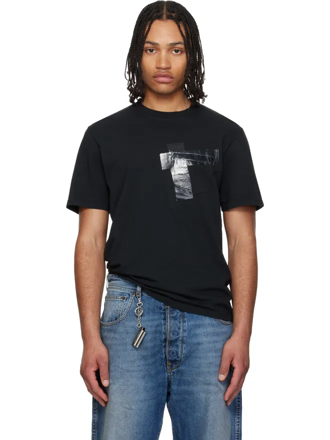 Maison Margiela Maison Margiela Taped Cotton Jersey Tシャツの商品画像