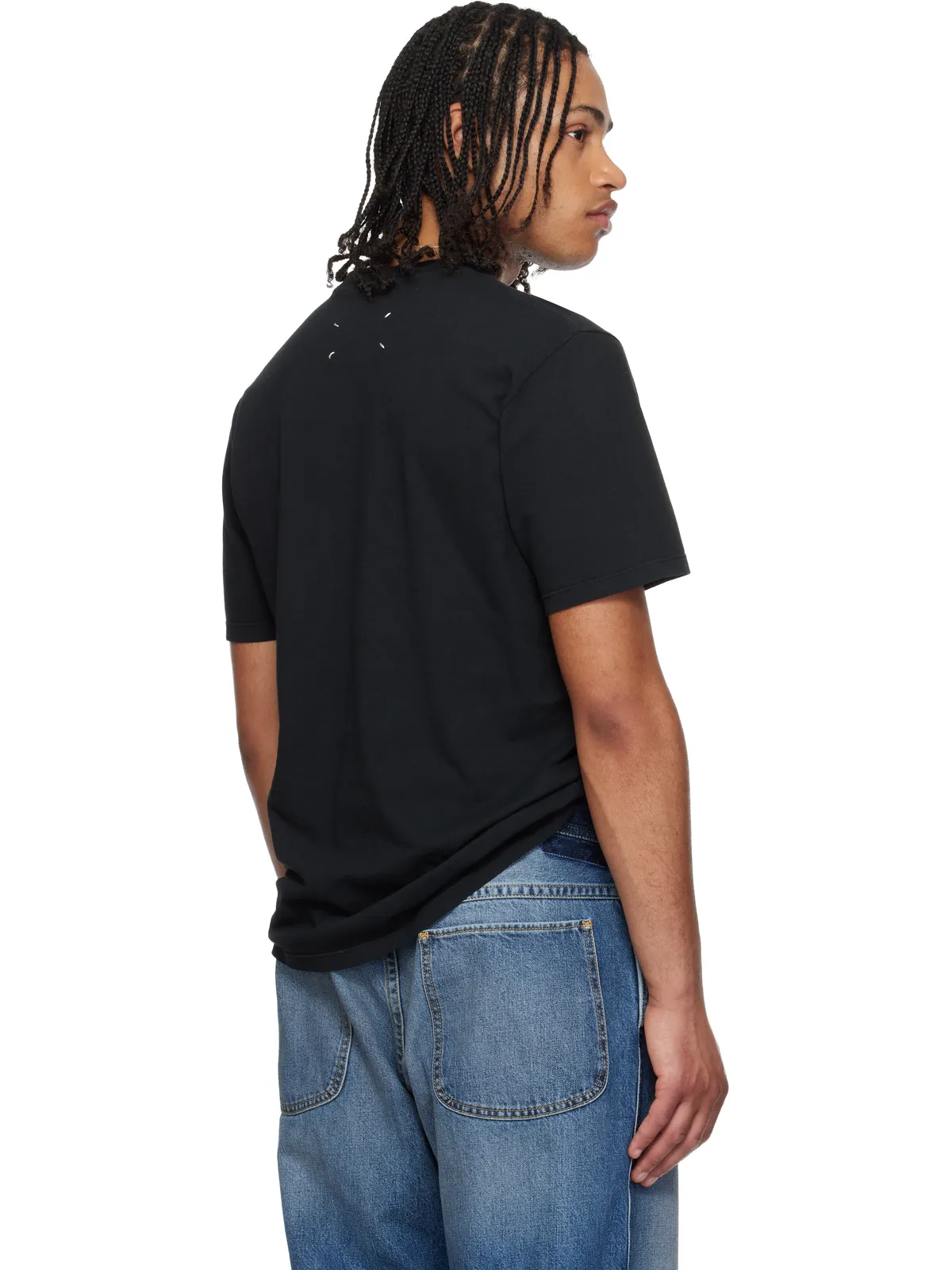 Maison Margiela Taped Cotton Jersey Tシャツ - 画像3