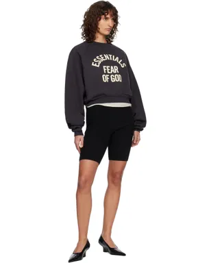 Fear of God ESSENTIALS Campus 90's Cropped Raglan スウェットシャツ - サムネイル4