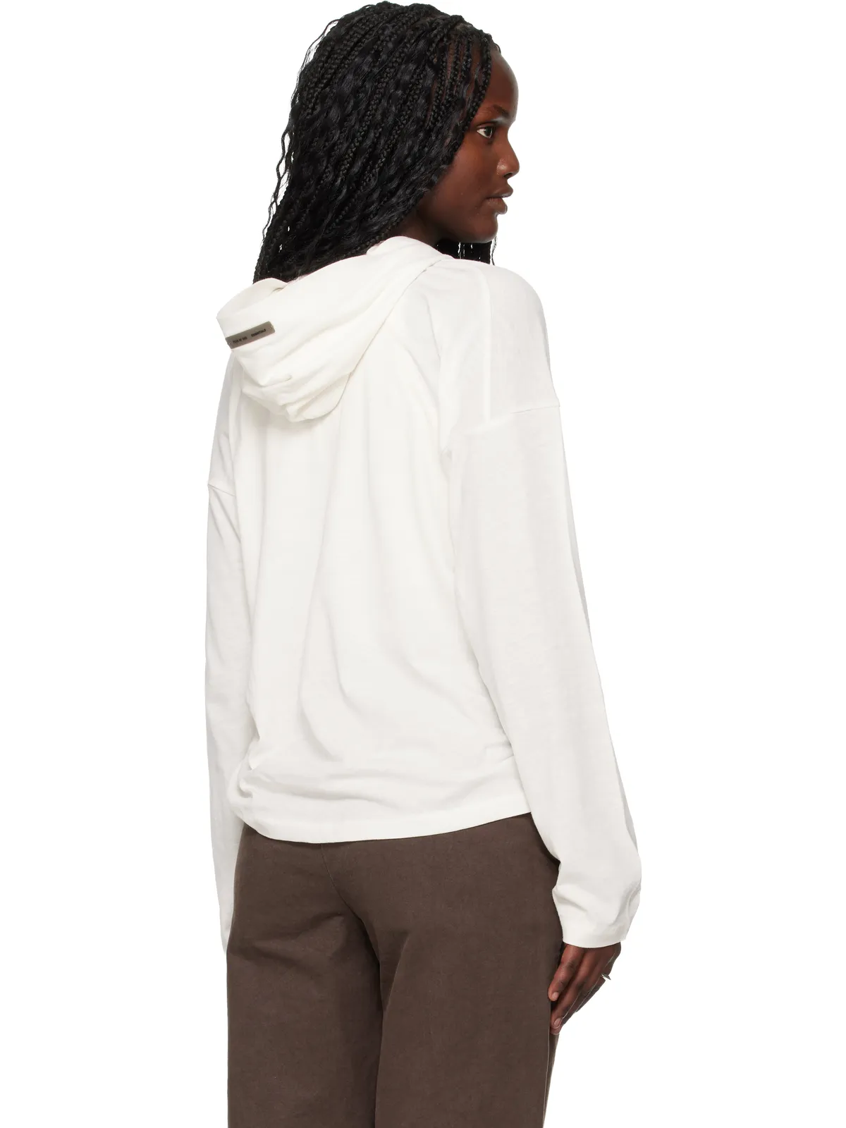 Fear of God ESSENTIALS Holiday Embroidered Classic Fit 長袖 フーディ - 画像3