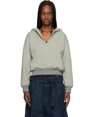 Fear of God ESSENTIALS Signature Classic ハーフジップ フーディ - サムネイル1