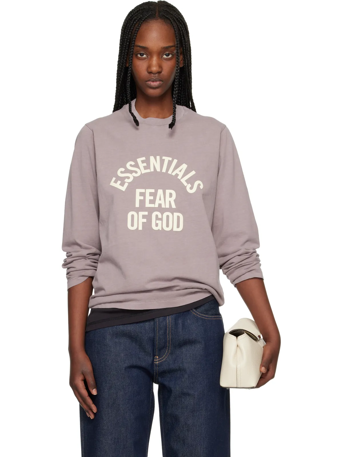 Fear of God ESSENTIALS Campus Classic 長袖Tシャツ - 画像1