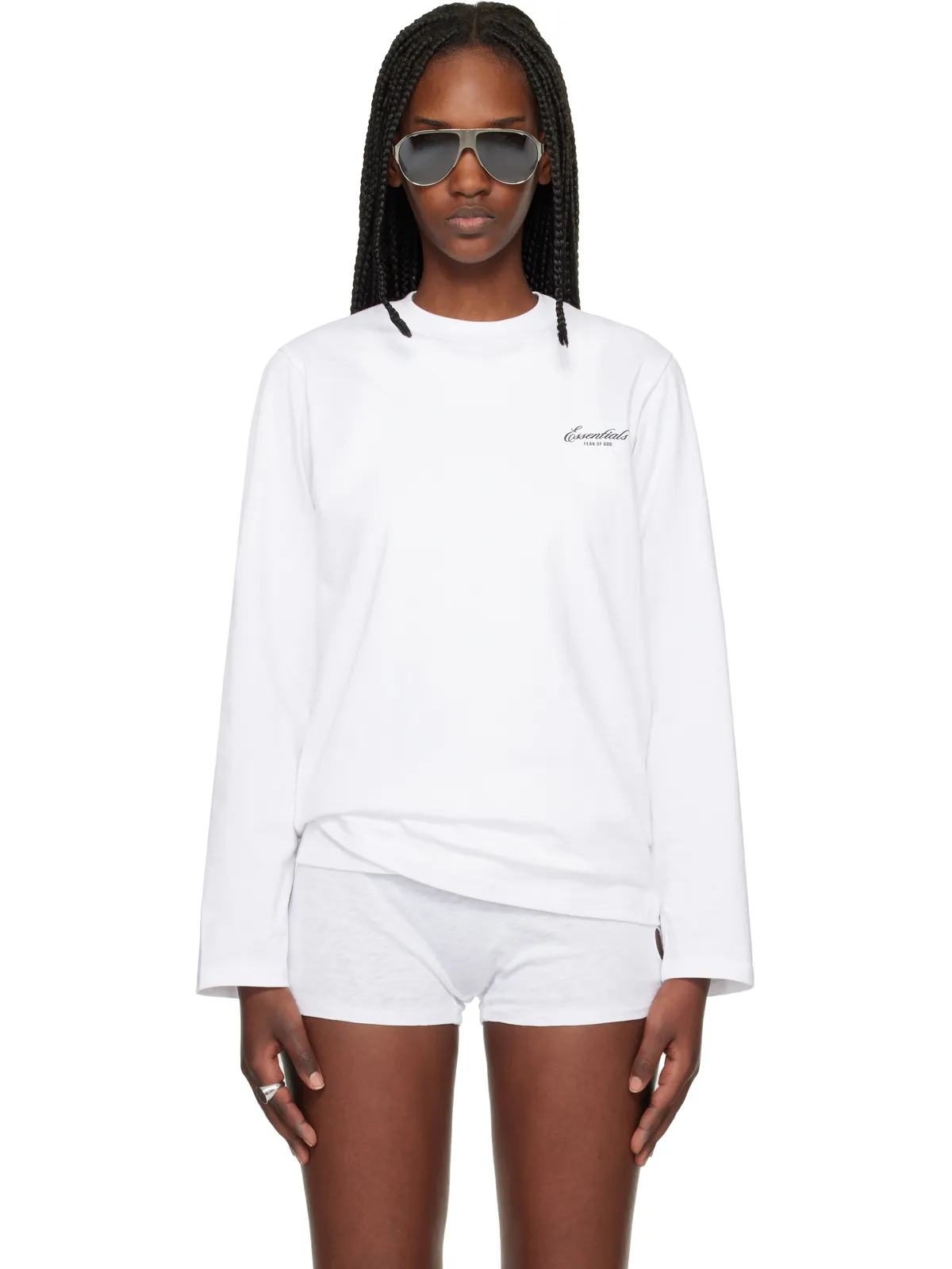 Fear of God ESSENTIALS Classic 長袖Tシャツ - 画像1