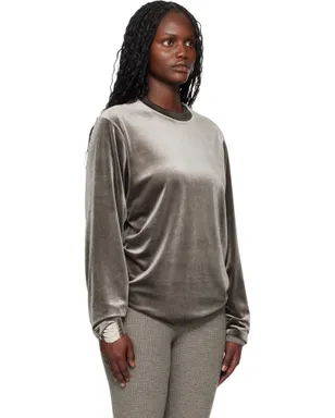 Fear of God ESSENTIALS Holiday Classic ベロア 長袖Tシャツ - サムネイル2