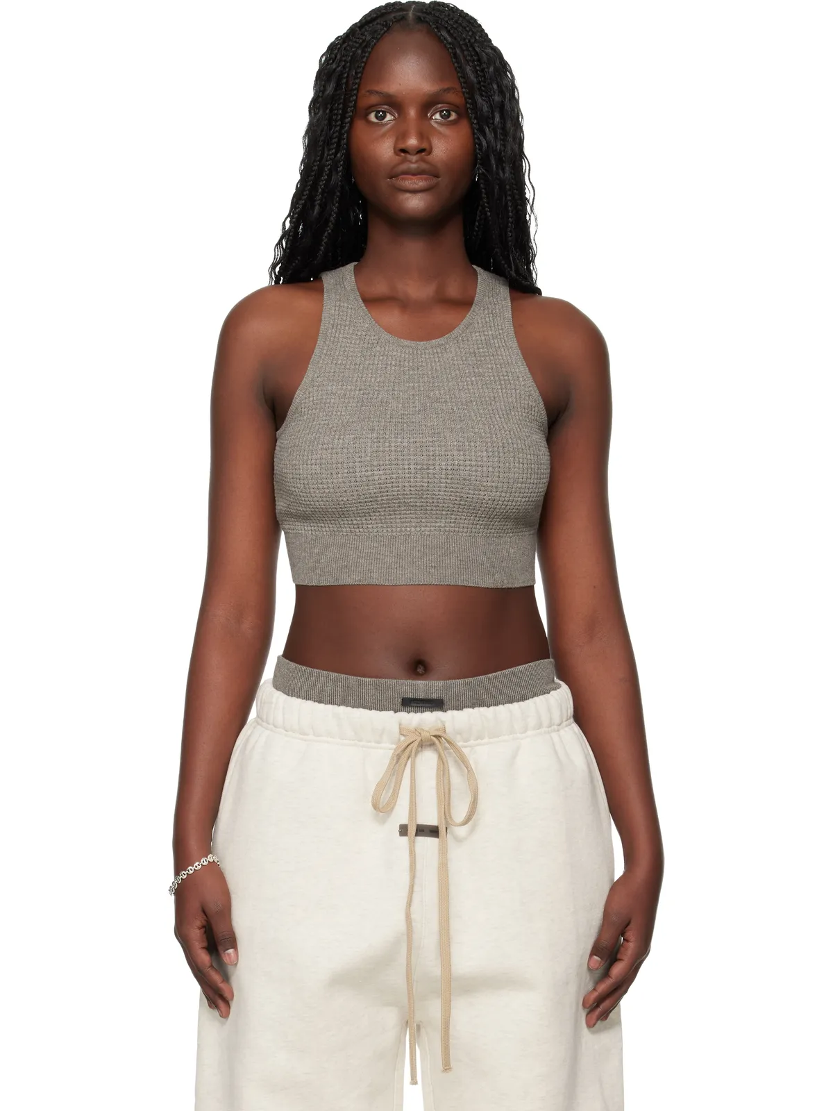 Fear of God ESSENTIALS Holiday Waffle Sport タンクトップ - 画像1