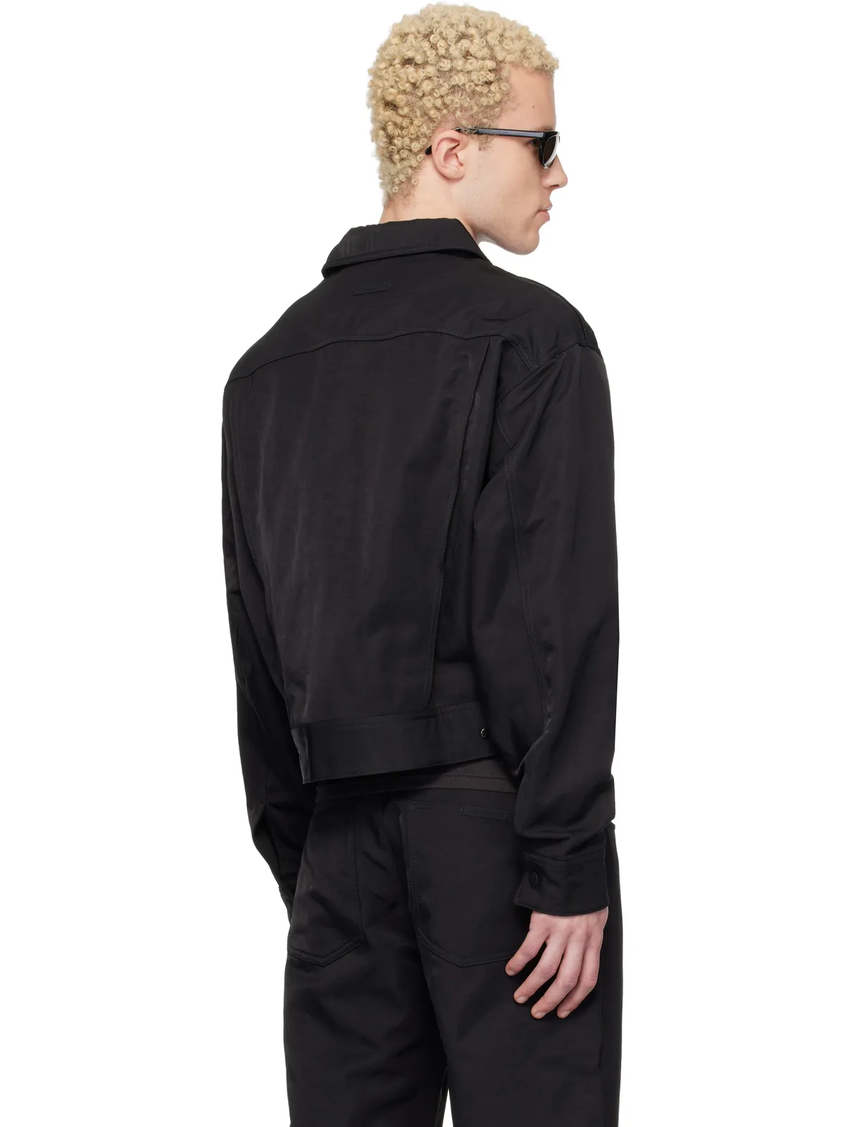 Fear of God ESSENTIALS Textured Nylon トラッカージャケット - 画像3