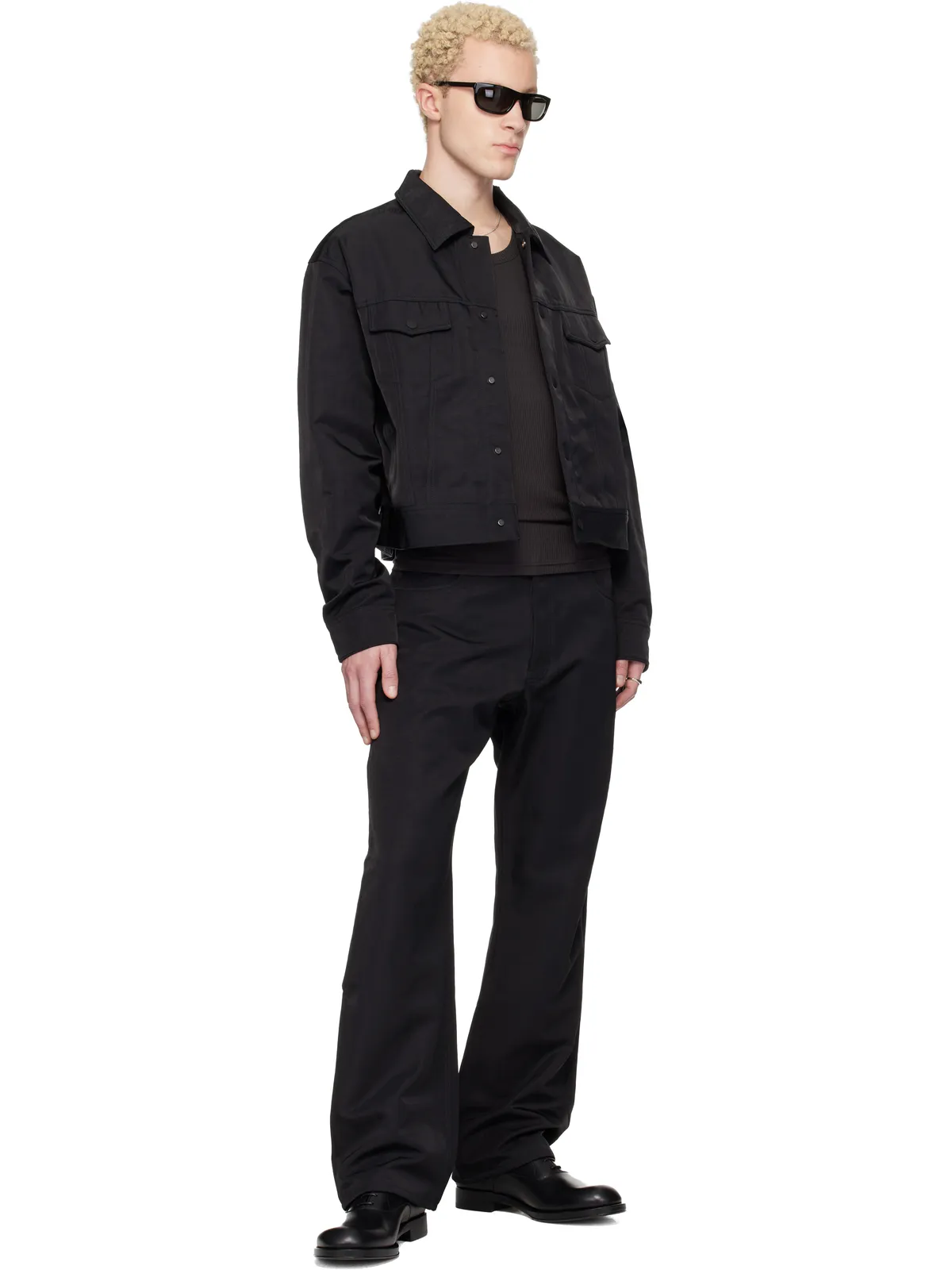 Fear of God ESSENTIALS Textured Nylon トラッカージャケット - 画像4