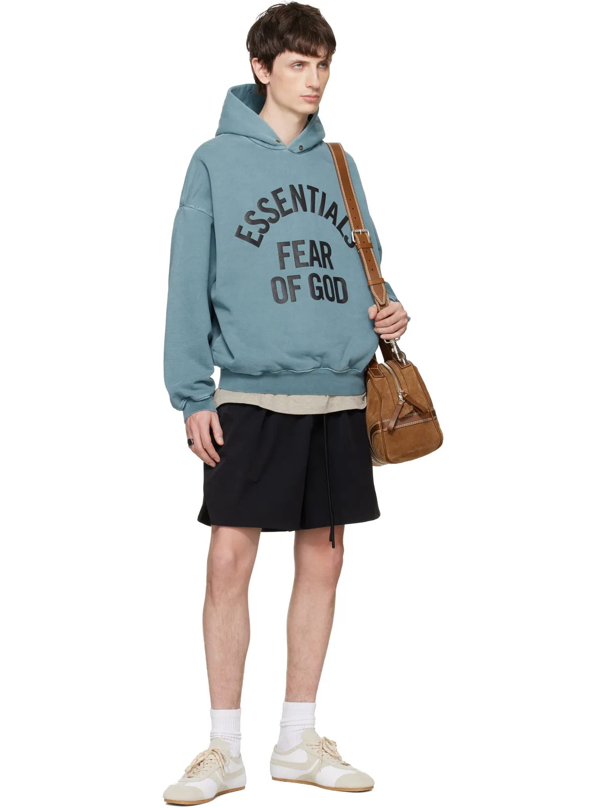 Fear of God ESSENTIALS Active Trace Classic Split ショートパンツ - 画像4