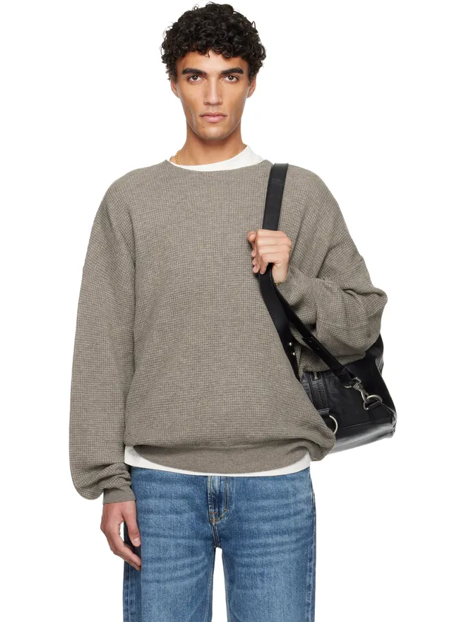 Fear of God ESSENTIALS Fear of God ESSENTIALS Holiday Waffle Crewneck 90s セーターの商品画像