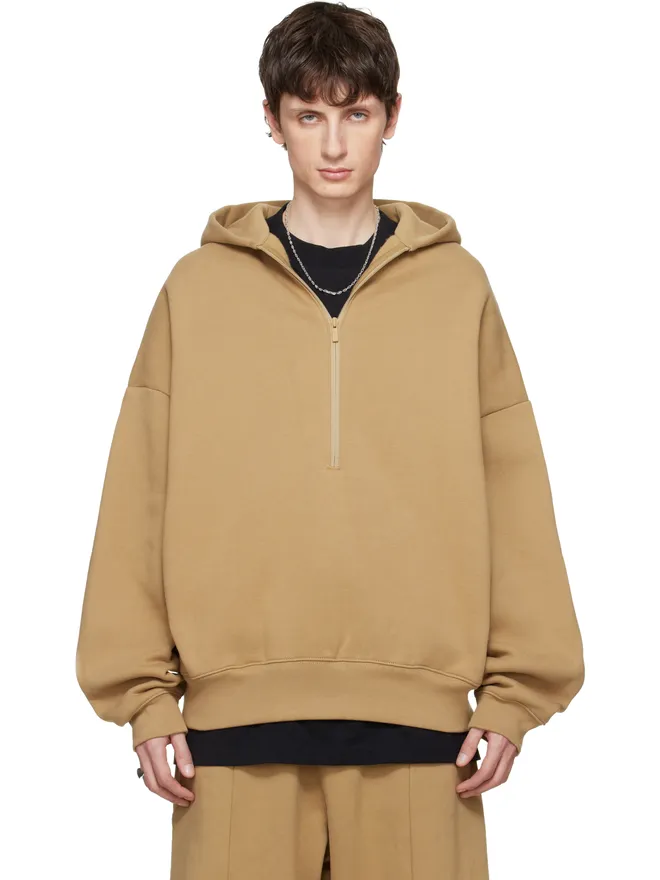 Fear of God ESSENTIALS Fear of God ESSENTIALS 'Property' Lounge Half Zip フーディの商品画像