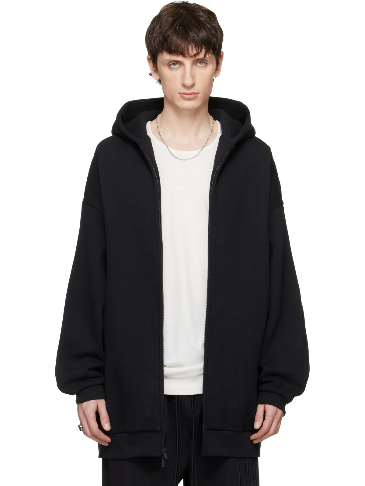 Fear of God ESSENTIALS 'Property' Lounge Long ジップフーディ - 画像1