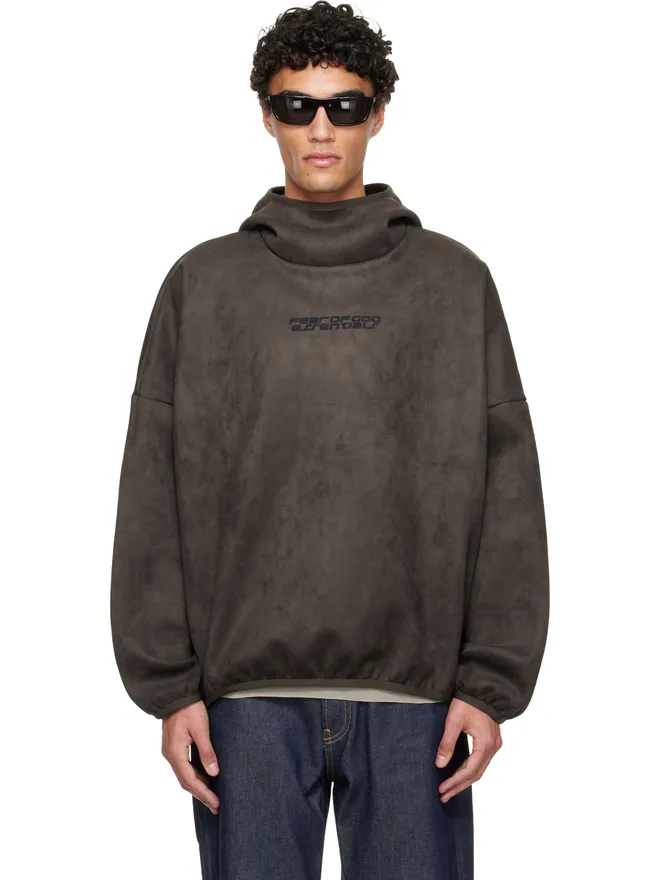 Fear of God ESSENTIALS Fear of God ESSENTIALS Holiday Faux-Suede Fleece Modern フーディの商品画像