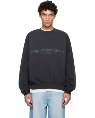 Fear of God ESSENTIALS Holiday 'Los Angeles' Heavy Fleece クロップド スウェットシャツ - サムネイル1
