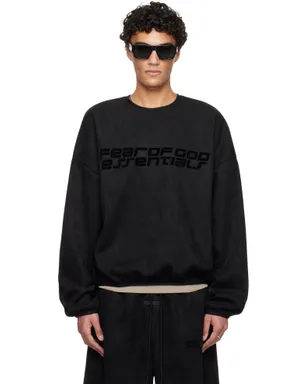 Fear of God ESSENTIALS Holiday Modern フェイクスエード クルーネック スウェットシャツ - サムネイル1