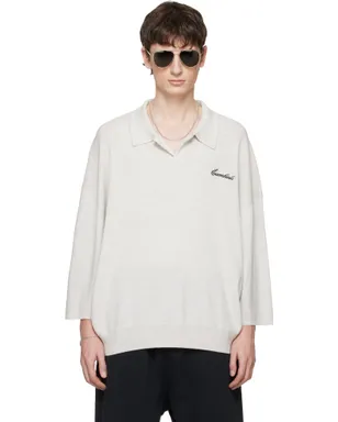 Fear of God ESSENTIALS Signature Three-Quarter Sleeve 90s ニットポロシャツ - サムネイル1