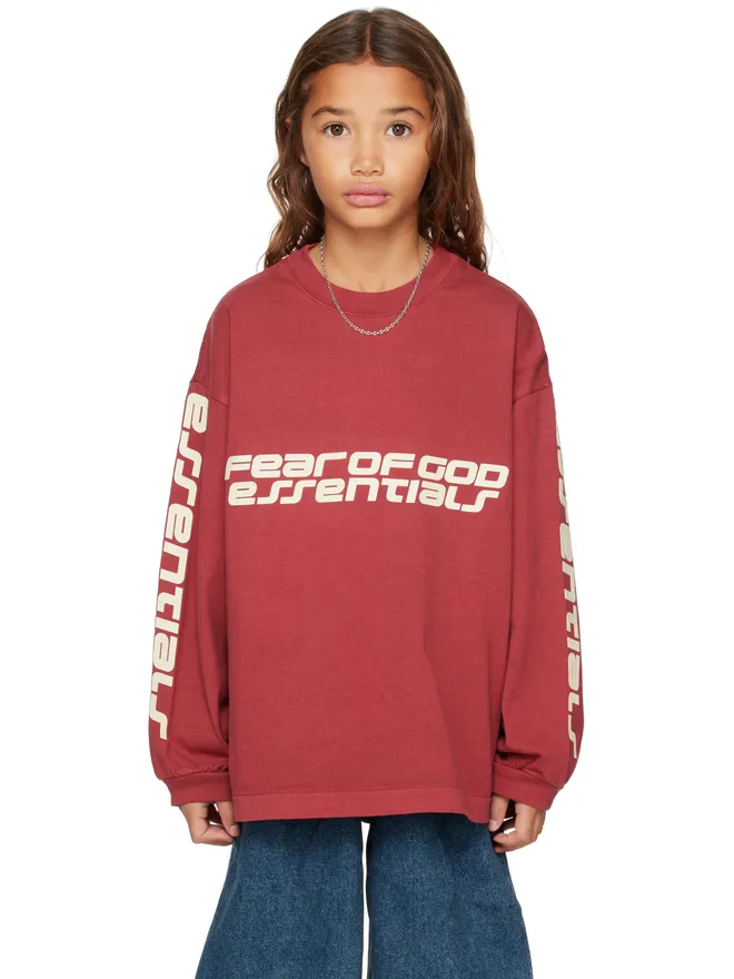 Fear of God ESSENTIALS Fear of God ESSENTIALS キッズ｜ Holiday Classic 長袖Tシャツの商品画像