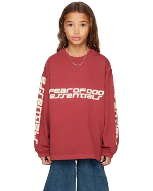 Fear of God ESSENTIALS キッズ｜ Holiday Classic 長袖Tシャツ - サムネイル1