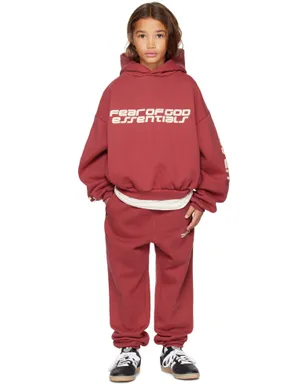 Fear of God ESSENTIALS キッズ｜ Holiday Embossed Classic フーディ - サムネイル4