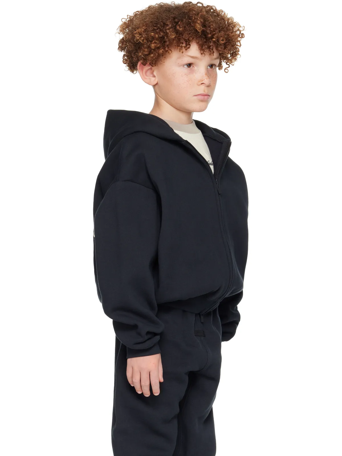 Fear of God ESSENTIALS キッズ｜ Classic フルジップ フーディ - 画像2