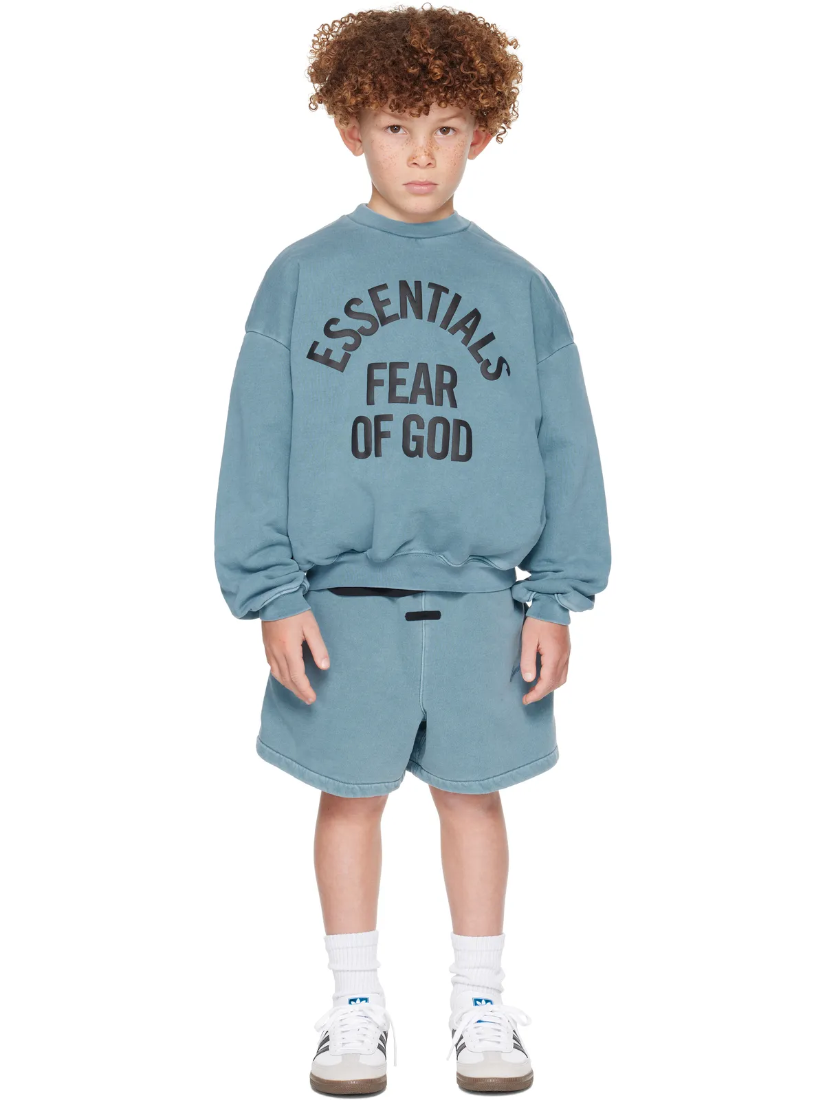 Fear of God ESSENTIALS キッズ｜ Campus 90's クルーネック スウェットシャツ - 画像4