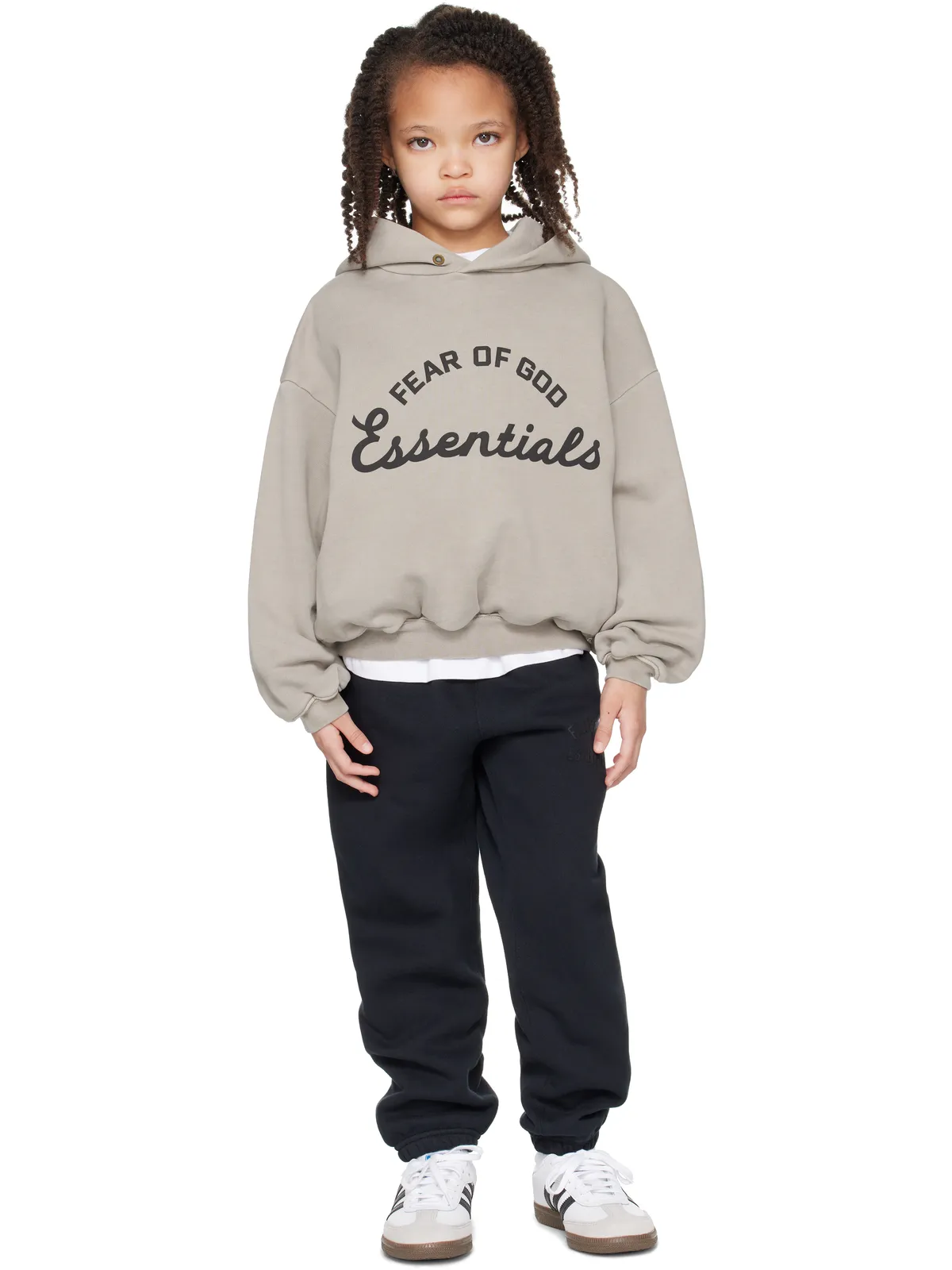 Fear of God ESSENTIALS キッズ｜ Training 90's フーディ - 画像4