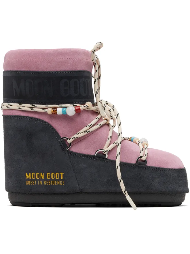 Guest In Residence Guest In Residence Moon Bootエディション Icon Beaded スエード ショートブーツの商品画像