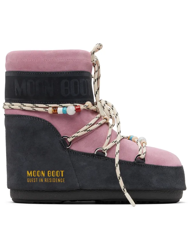 Guest In Residence Guest In Residence Moon Bootエディション Icon Beaded スエード ショートブーツの商品画像