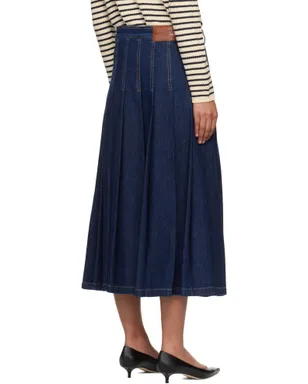 Weekend Max Mara Wkdovale デニム ミディアムスカート - サムネイル3