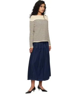 Weekend Max Mara Wkdovale デニム ミディアムスカート - サムネイル4