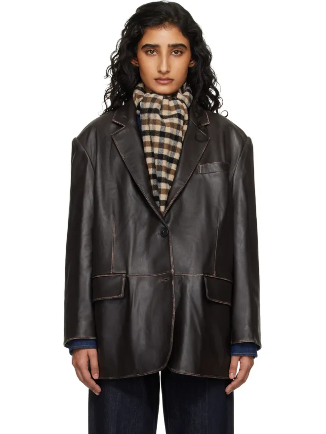 Weekend Max Mara Weekend Max Mara Pila レザージャケットの商品画像