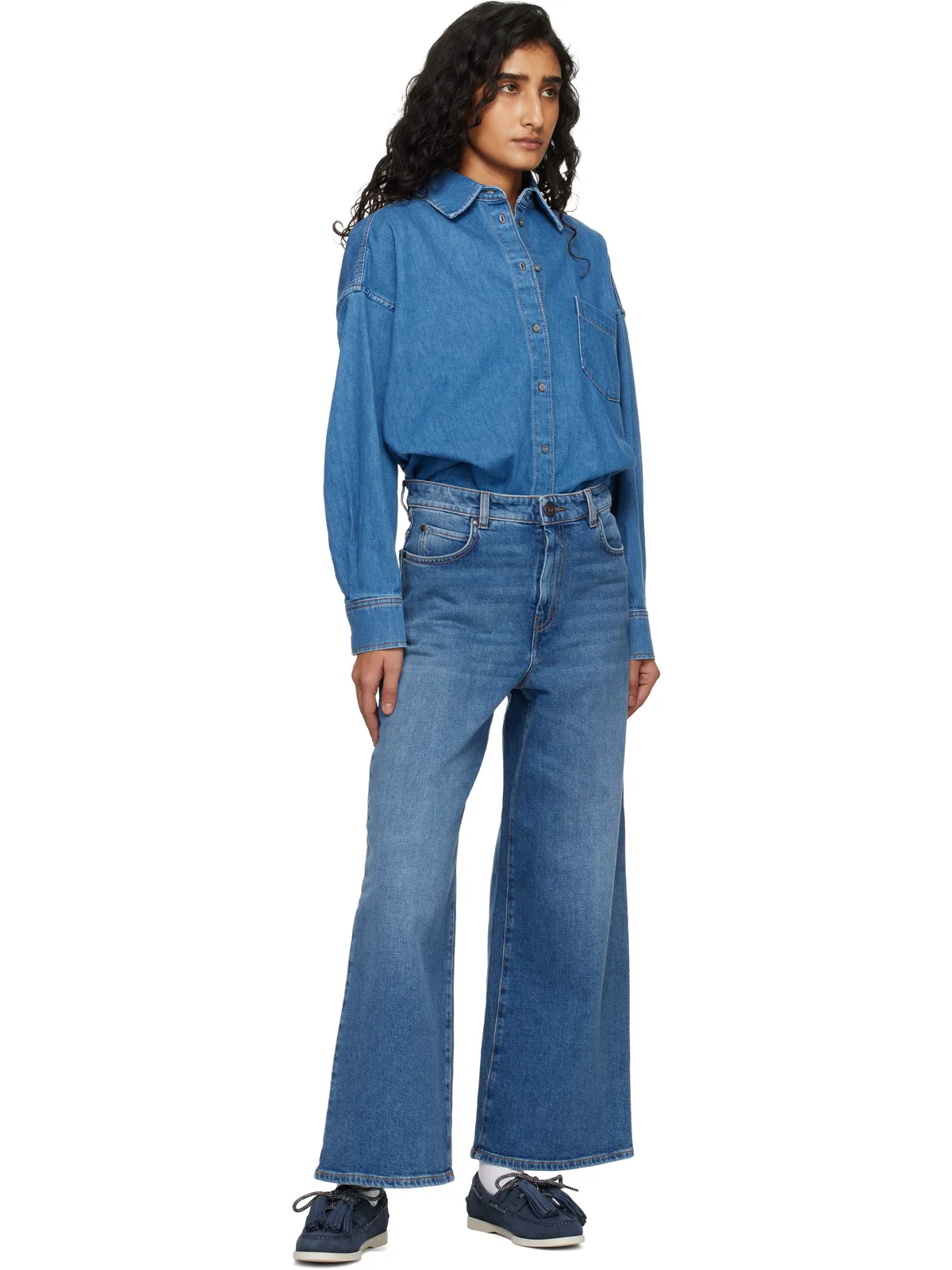Weekend Max Mara Sebagoエディション Dockside デッキシューズ - 画像5