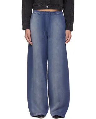 Alexander Wang Allover Hotfix ミッドライズ スウェットパンツ - サムネイル1