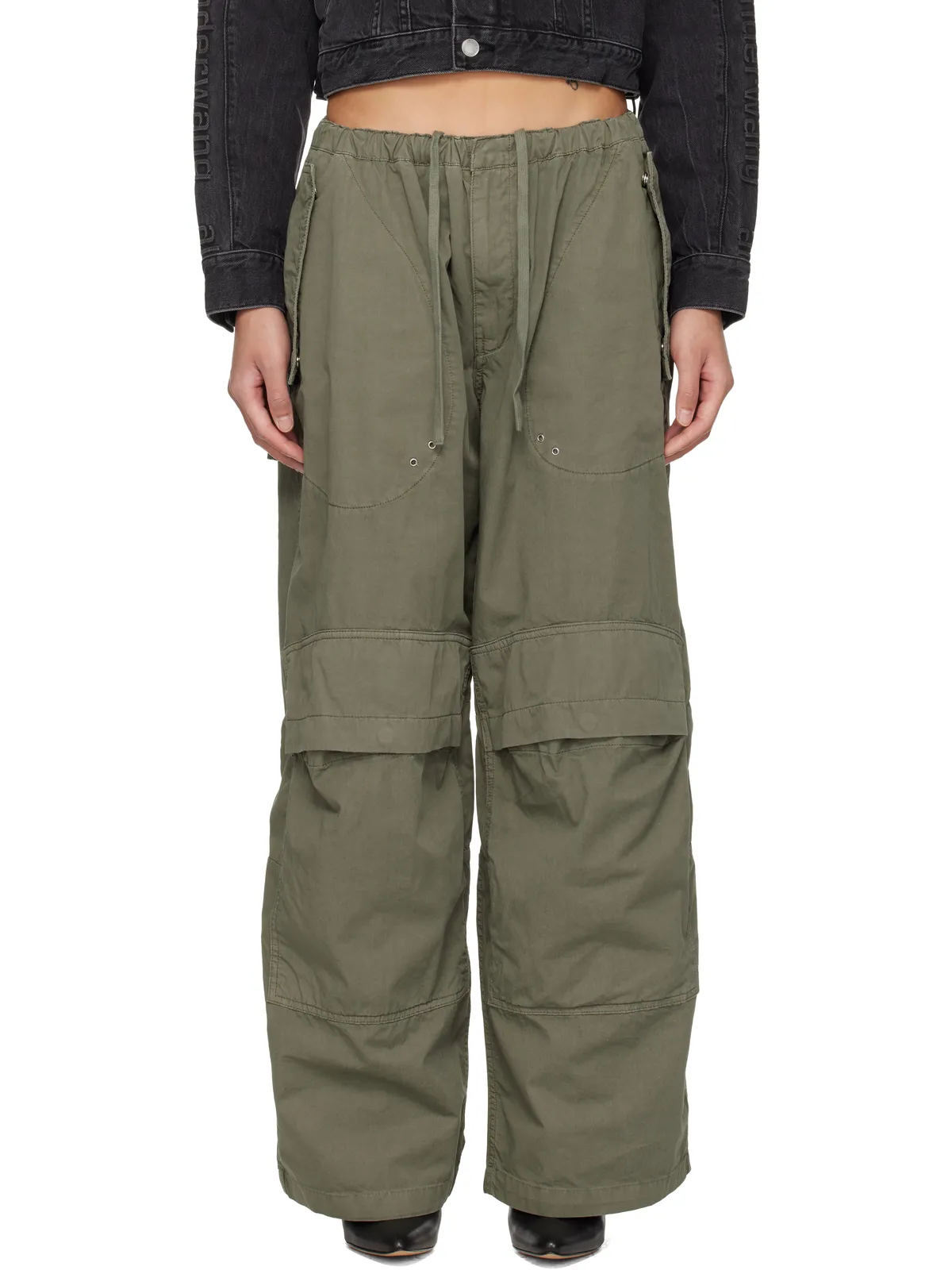 Alexander Wang Articulated Pockets ミッドライズ カーゴパンツ - 画像1