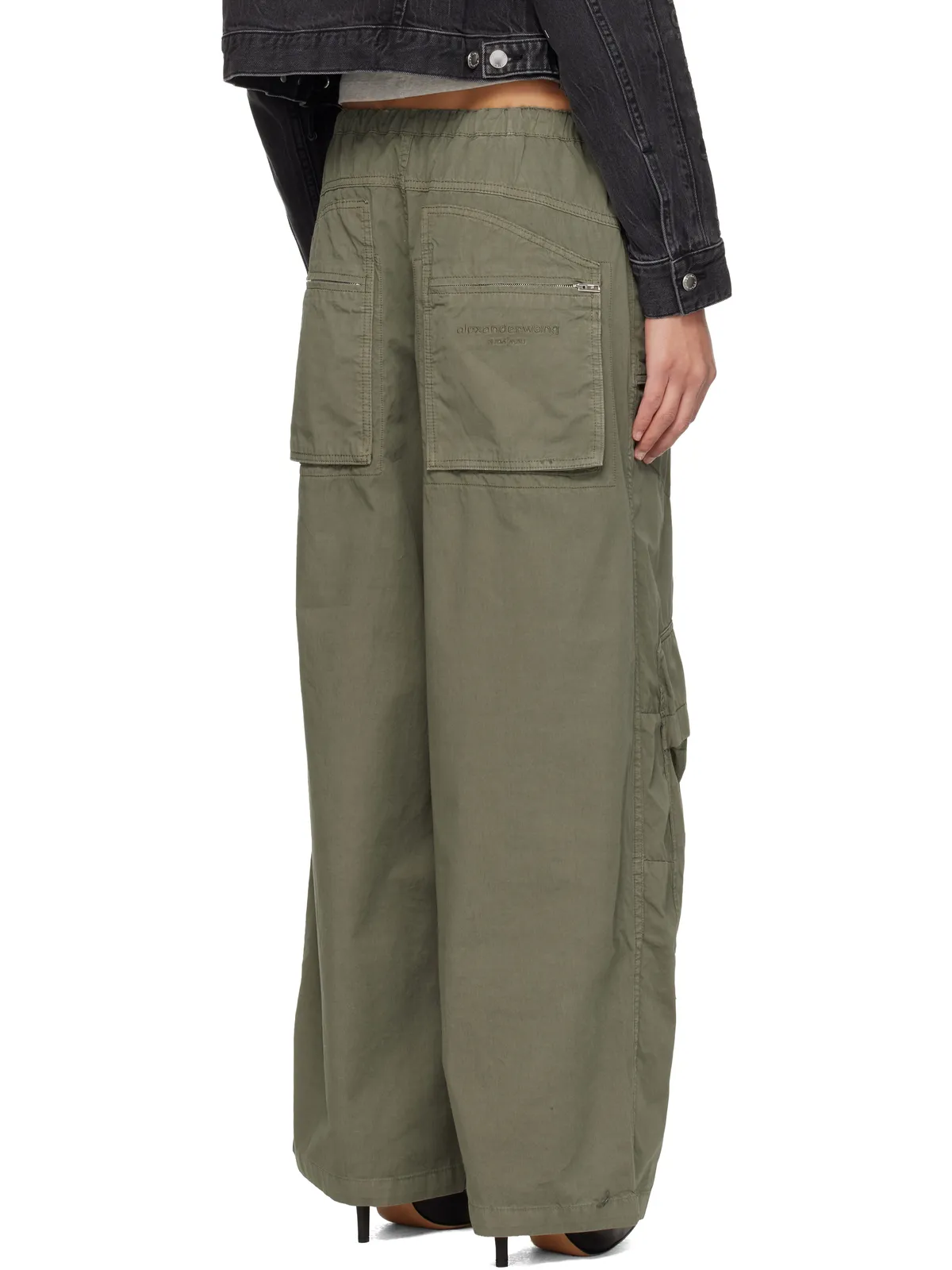 Alexander Wang Articulated Pockets ミッドライズ カーゴパンツ - 画像3