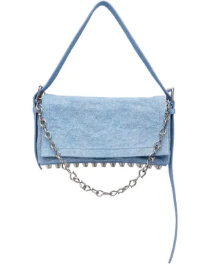 Alexander Wang ミディアム Ricco デニム フラップ バッグ - サムネイル1