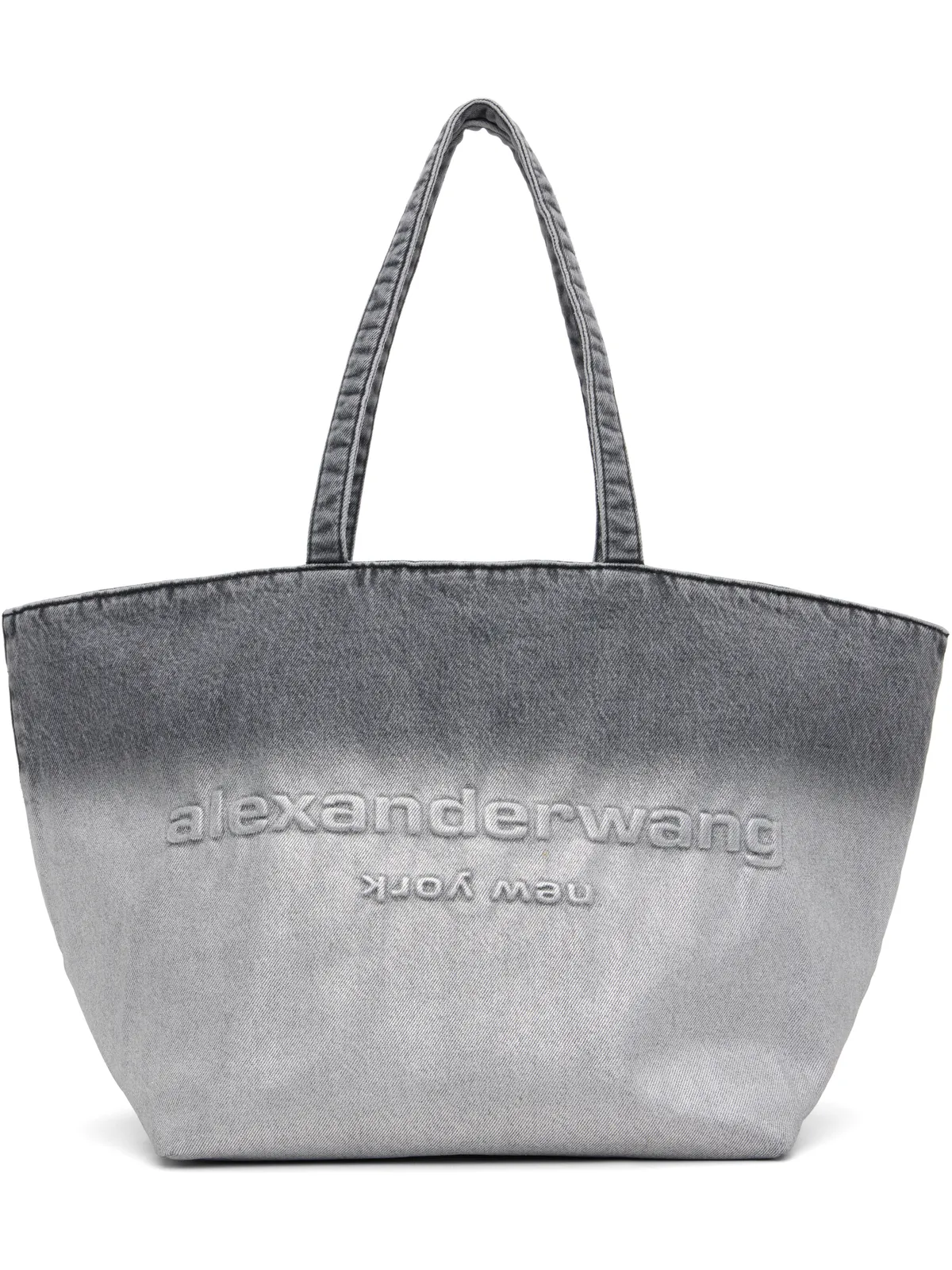 Alexander Wang ラージ Punch デニムトート - 画像1