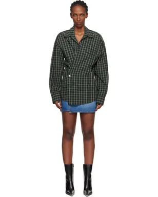 Alexander Wang Pre-Styled ラップ ミニワンピース - サムネイル1
