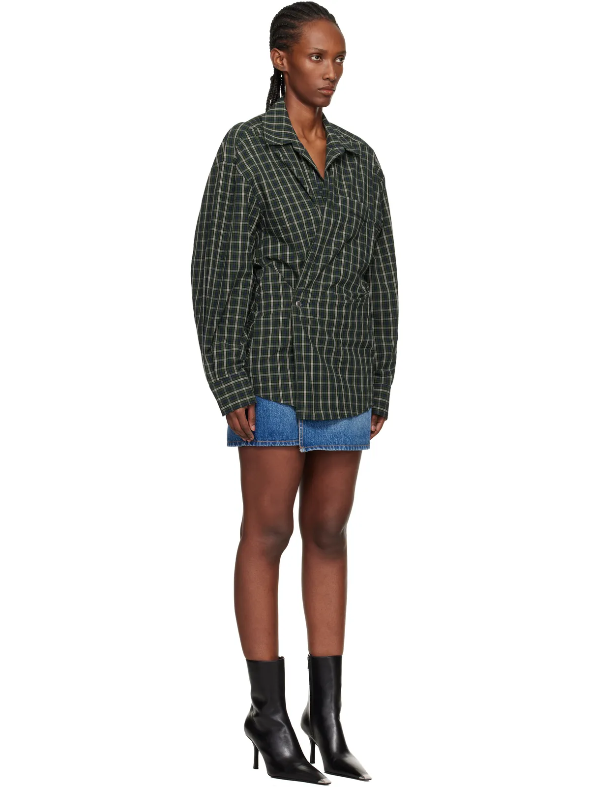 Alexander Wang Pre-Styled ラップ ミニワンピース - 画像2